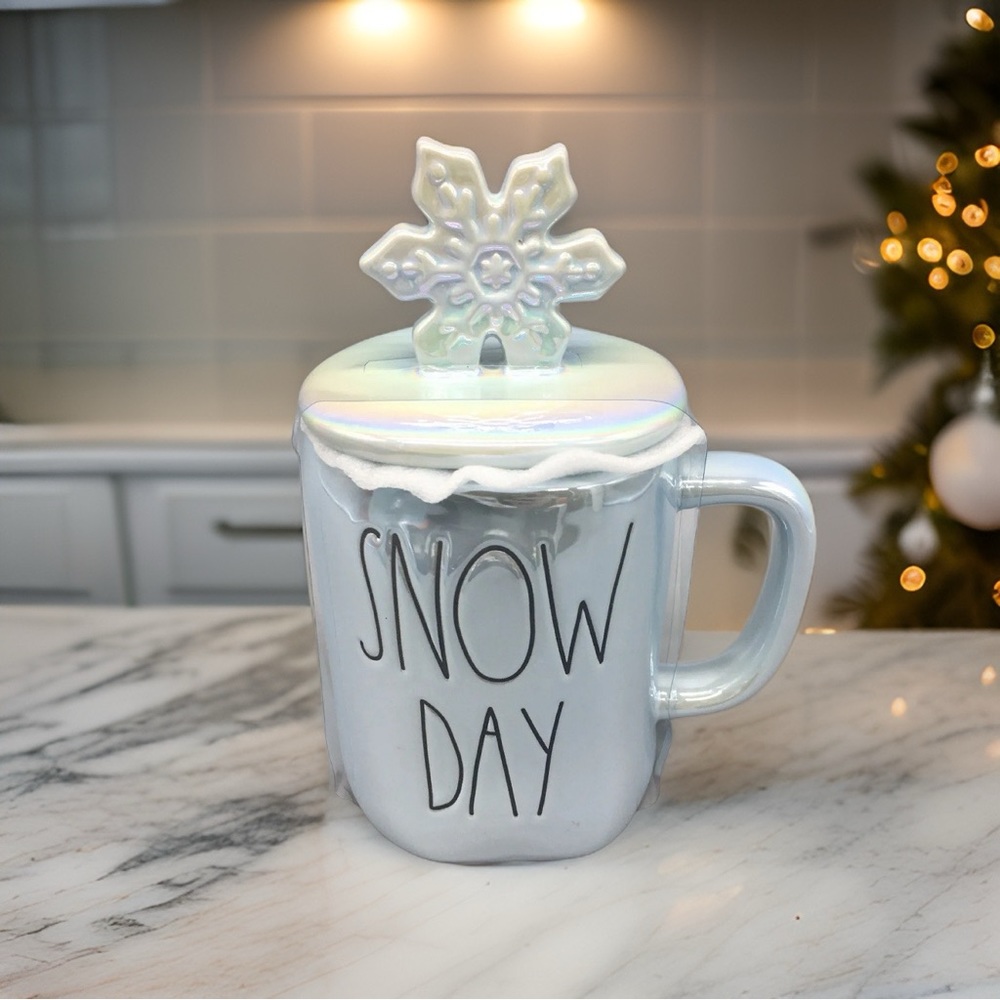 NEW Rae Dunn Artisan Collection by Magenta “SNOW DAY” ceramic coffee tea Mug - Picture 13 of 13